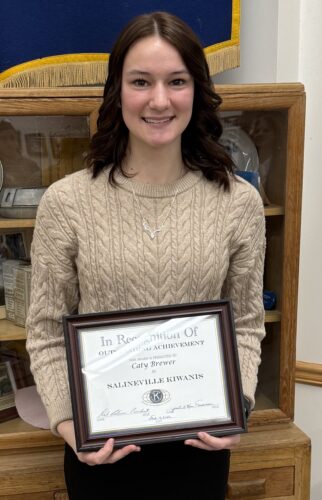 Salineville Kiwanis Scholar of the Month